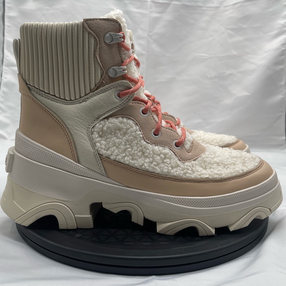 NEW Sorel Brex Cozy Women's Sherpa Lug Sole Waterproof Boots - Picture 2 of 10